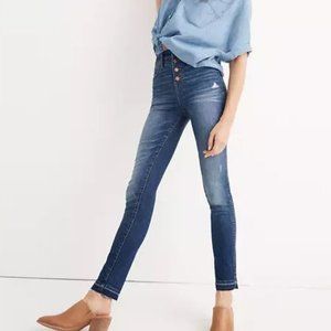 Madewell | 10 High-Rise Skinny Jeans Drop-Hem
